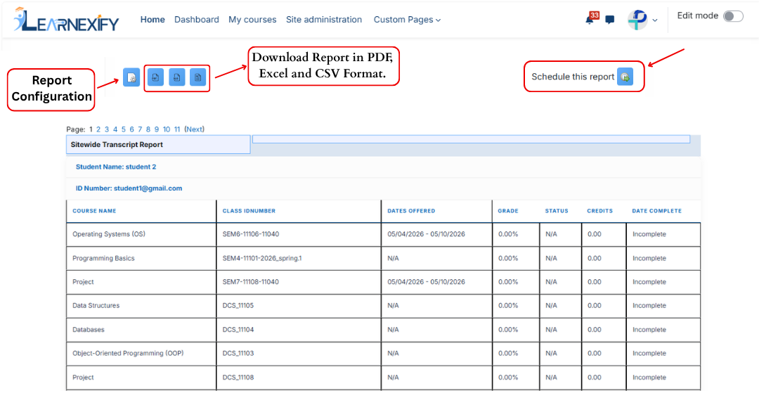 sitewide-transript-report-actions.png